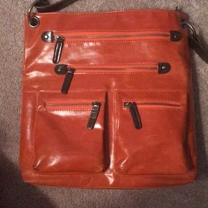 Shiraleah orange crossbody bag